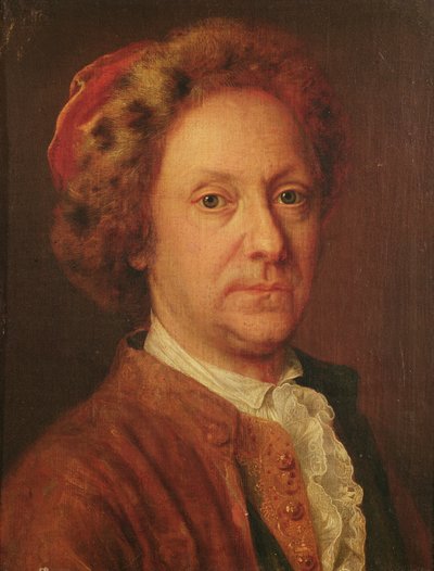 Self-portrait by Jean Baptiste Oudry